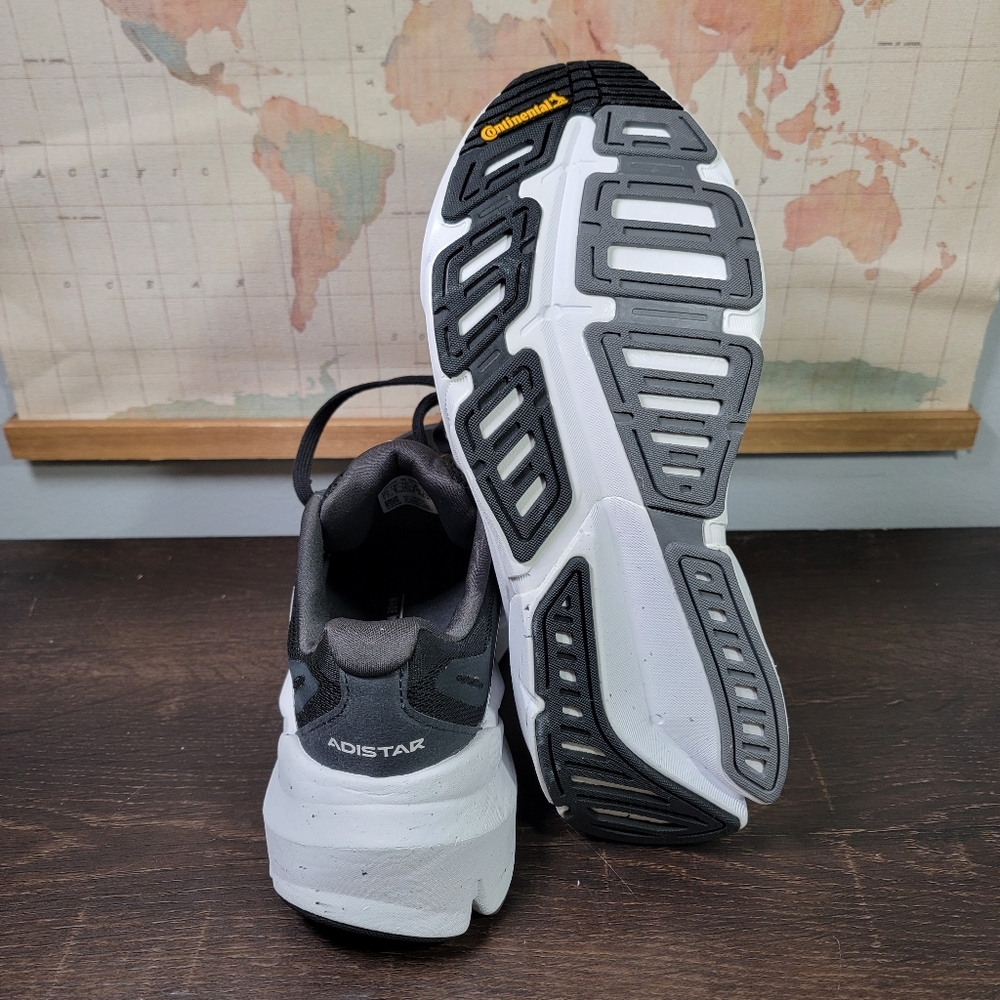BRAND NEW Adidas Adistar Black White Womens Size 7.5 - Picture 7 of 7